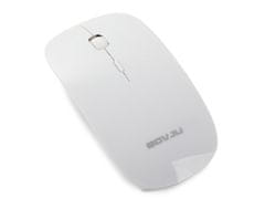 Verk 06061_B Bezdrôtová optická myš WIRELESS SLIM 2,4 GHz - biela