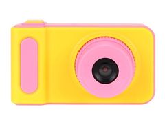 ISO Detský digitálny fotoaparát 2GB ružovo-žltá, 8940