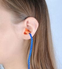 APT Zátkové chrániče sluchu, modro - oranžová, AG341
