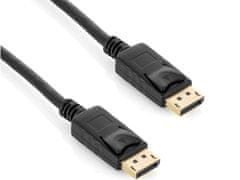 GFT 13150 DisplayPort na DisplayPort prepojovací tienený 2 m čierny