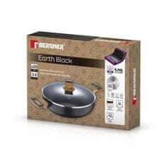 Bergner Panvica s nepriľnavým povrchom a pokrievkou 28 cm Earth Black