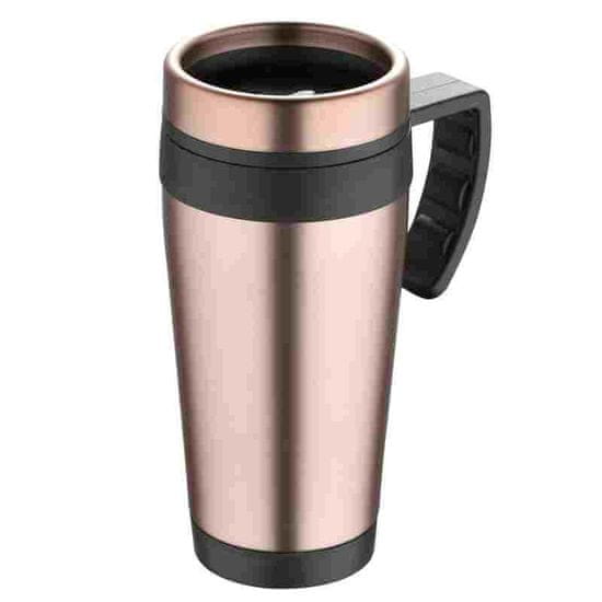 Bergner Termohrnček s uškom 400 ml rosegold