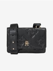 Tommy Hilfiger Čierna dámska crossbody kabelka Tommy Hilfiger Refined Crossover Mono UNI