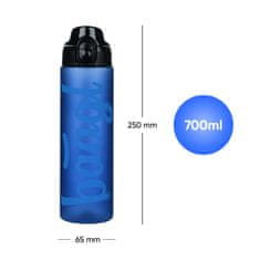 BAAGL Tritánová fľaša na pitie Ocean Blue, 700 ml