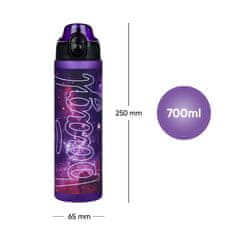 BAAGL Tritánová fľaša na pitie Galaxy, 700 ml