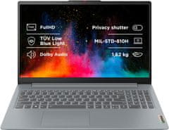 Lenovo IdeaPad Slim 3 15IAN8 (82XB002PCK), šedá