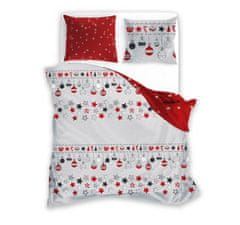 FARO Textil Bavlnené obliečky SCANDIC 033 200x220 cm vianočné ozdoby