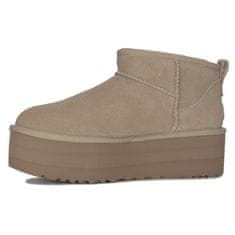 Ugg Australia Snehovky hnedá 38 EU Classic Ultra Mini Platform