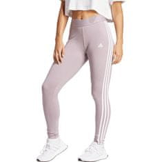 Adidas Nohavice výcvik ružová 164 - 169 cm/M Loungewear Essentials 3-stripes