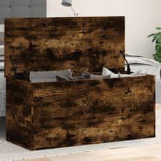 shumee Úložný box dymový dub 100x42x46 cm kompozitné drevo