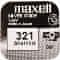 Maxell 321/SR616SW/V321 1BP Ag