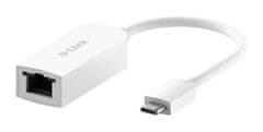 D-Link Redukcia USB-C/ RJ 45 (2, 5G Ethernet) - bílá