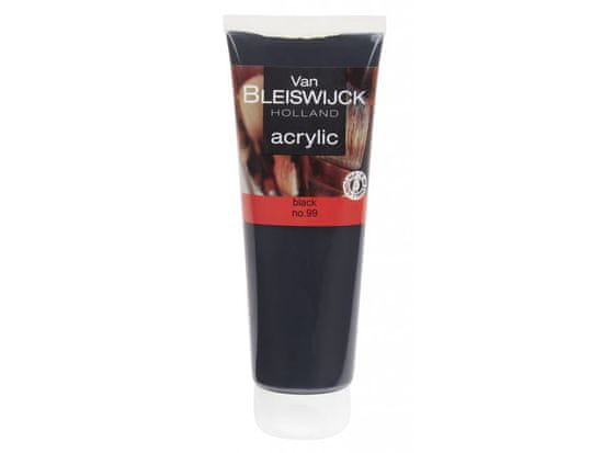 Van Bleiswijck Akrylová farba čierna 250 ml