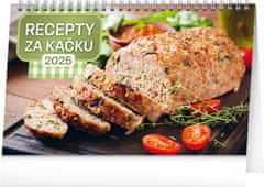 Notique Stolový kalendár Recepty za kačku 2025, 23,1 x 14,5 cm