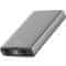 SWISSTEN aluminum power bank 10000 mah 20w power delivery grey