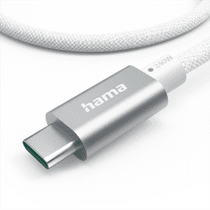 HAMA USB-C 3.2 Gen2 kábel, 1,5 m, 10 Gb/s, 240 W, biely