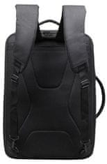 Acer Urban backpack 3in1 (batoh/taška do ruky/taška cez rameno), 15.6"-17,3", čierny, dve veľké vrecká, 30 x 12 x 44cm, 0,85 kg