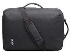 Acer Urban backpack 3in1 (batoh/taška do ruky/taška cez rameno), 15.6"-17,3", čierny, dve veľké vrecká, 30 x 12 x 44cm, 0,85 kg