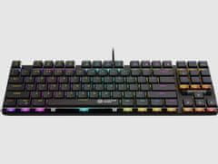 Canyon Herná klávesnica Cometstrike TLK GK-50, mechanická, drôtová, multimediálna, podsvietená, 87 kláves, CS layout