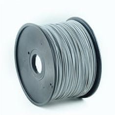 GEMBIRD, Tlačová struna (filament), PLA, 1,75 mm, 1kg, sivá