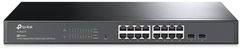 TP-LINK &quot;JetStream 16-Port Gigabit Smart Switch with 2 Gigabit SFP SlotsPORT: 16× Gigabit RJ45 Ports, 2× Gigabit SFP S