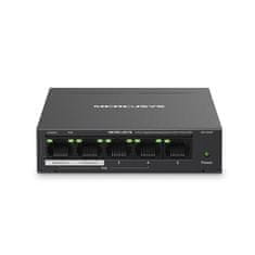 Mercusys MS105GP - 5portový gigabitový stolný switch so 4 portami PoE+, 5× 10/100/1000 Mb/s portami RJ45