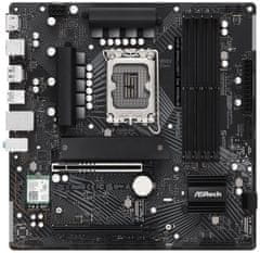 ASRock B760MPG Lightning WiFi / Intel B760 / LGA1700 / 4x DDR5 / 3x M.2 / HDMI / DP / USB-C / WiFi / mATX