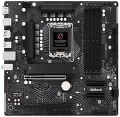 ASRock B760MPG Lightning / Intel B760 / LGA1700 / 4x DDR5 / 3x M.2 / HDMI / DP / USB-C / mATX