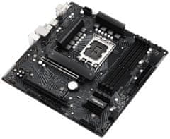 ASRock B760MPG Lightning / Intel B760 / LGA1700 / 4x DDR5 / 3x M.2 / HDMI / DP / USB-C / mATX