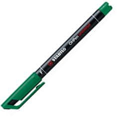 Stabilo Permanentný popisovač OH Pen 842 - zelený, 0,7 mm