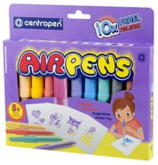 Centropen Fúkacie fixy AIR PENS - pastelové farby, 10 ks