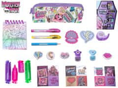 Monster High púzdro s písacími potrebami a nálepkami