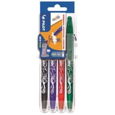 Pilot Gélový roller Set2GO FriXion Ball - sada 4 farieb (07), 0,35 mm