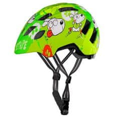 Kitty 2.0 detská cyklistická helma zelená veľkosť oblečenia XS-S