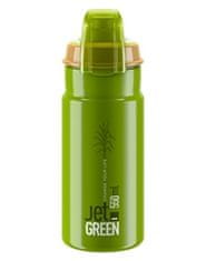 Fľaša ELITE Jet Green 21´ Plus biele logo 550 ml