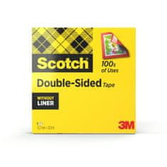 3M Obojstranná lepiaca páska Scotch, 12 mm x 33 m