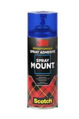 3M Lepidlo v spreji Spray Mount - číre, 400 ml