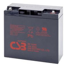 CSB Pb záložný akumulátor CSB GP12200, 12V, 20Ah