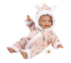 Llorens 63302 LITTLE BABY - realistická bábika bábätko s mäkkým látkovým telom - 32 cm