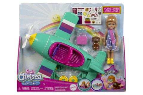 Barbie Chelsea a lietadlo HTK38