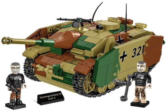 Cobi 2285 II WW Sturmgeschutz III Ausf G, 1:35, 598 k, 2 f EXECUTIVE EDITION