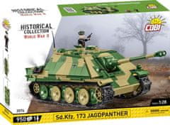 Cobi 2574 II WW Jagdpanther Sd. Kfz. 173, 1:28, 970 k, 1 f