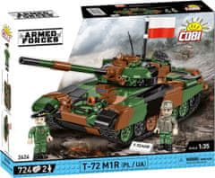 Cobi 2624 Armed Forces T-72 M1R (PL/UA), 1:35, 724 k, 2 f
