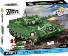 Cobi 2625 Armed Forces T-72 (DDR/SOVIET), 1:35, 680 k, 1 f