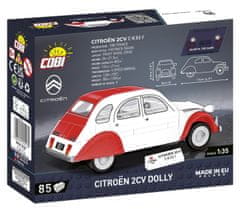 Cobi 24513 Citroen 2CV Dolly, 1:35, 85 k