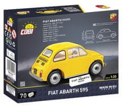 Cobi 24514 Fiat Abarth 595, 1:35, 70 k