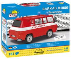 Cobi 24594 Barkas B1000 Hasiči, 1:35, 151 k