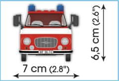 Cobi 24594 Barkas B1000 Hasiči, 1:35, 151 k