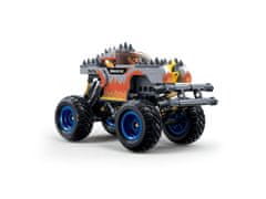 Sluban Power Bricks Naťahovací Strieborný ohnivák Off-road Monster