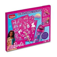 Maped Kreatívna sada Scratching Stickers Barbie